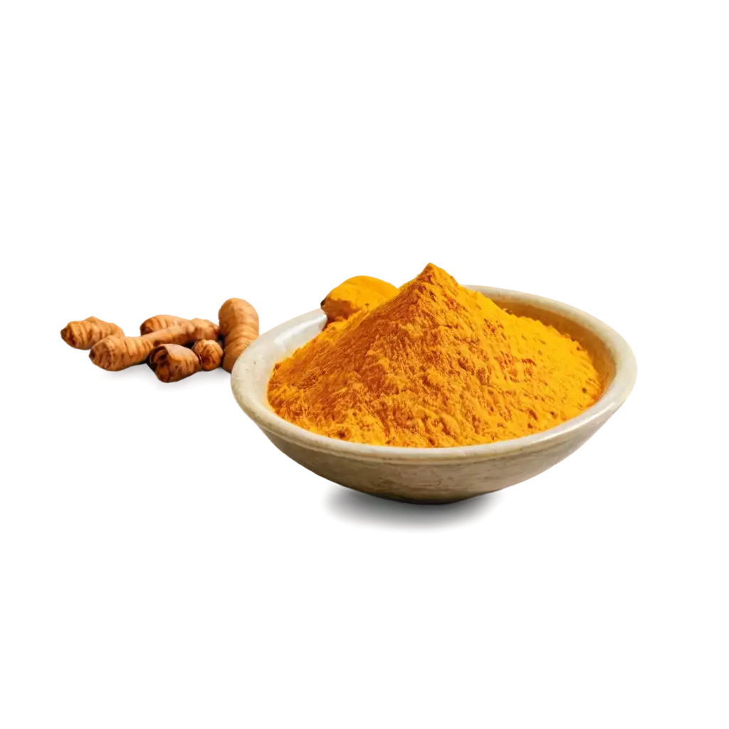 Vibrant-PNG-Image-of-a-Turmeric-Bowl-with-Decorated-Wall