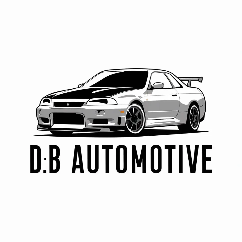 LOGO Design for Walltap Garage GTR Skyline R34 with Japanese