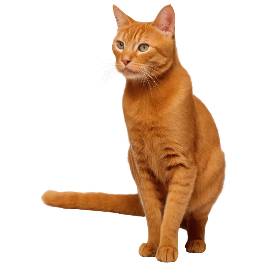 Orange-Cat-PNG-Image-HighQuality-Transparent-Format-for-Various-Uses