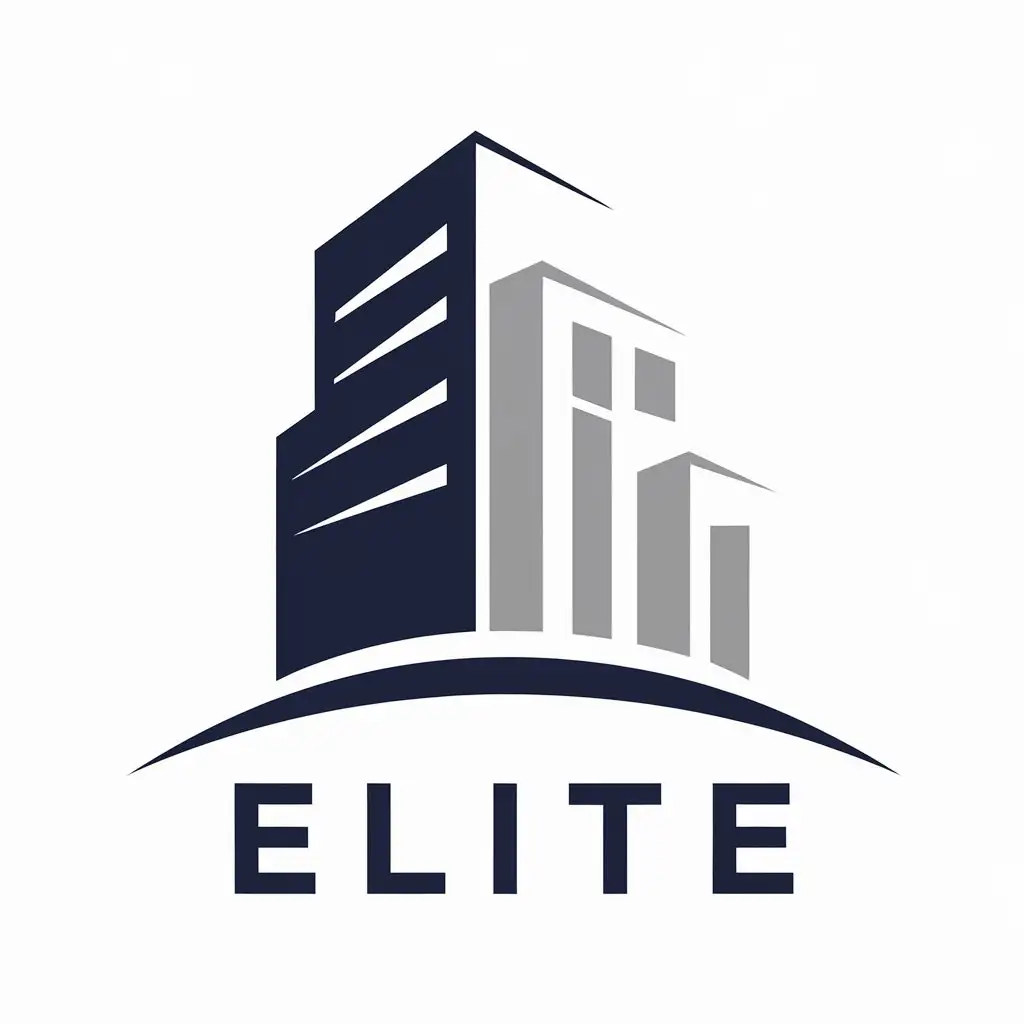 LOGO Design for Elite Sleek Vector with Complex Symbol and Clear Background