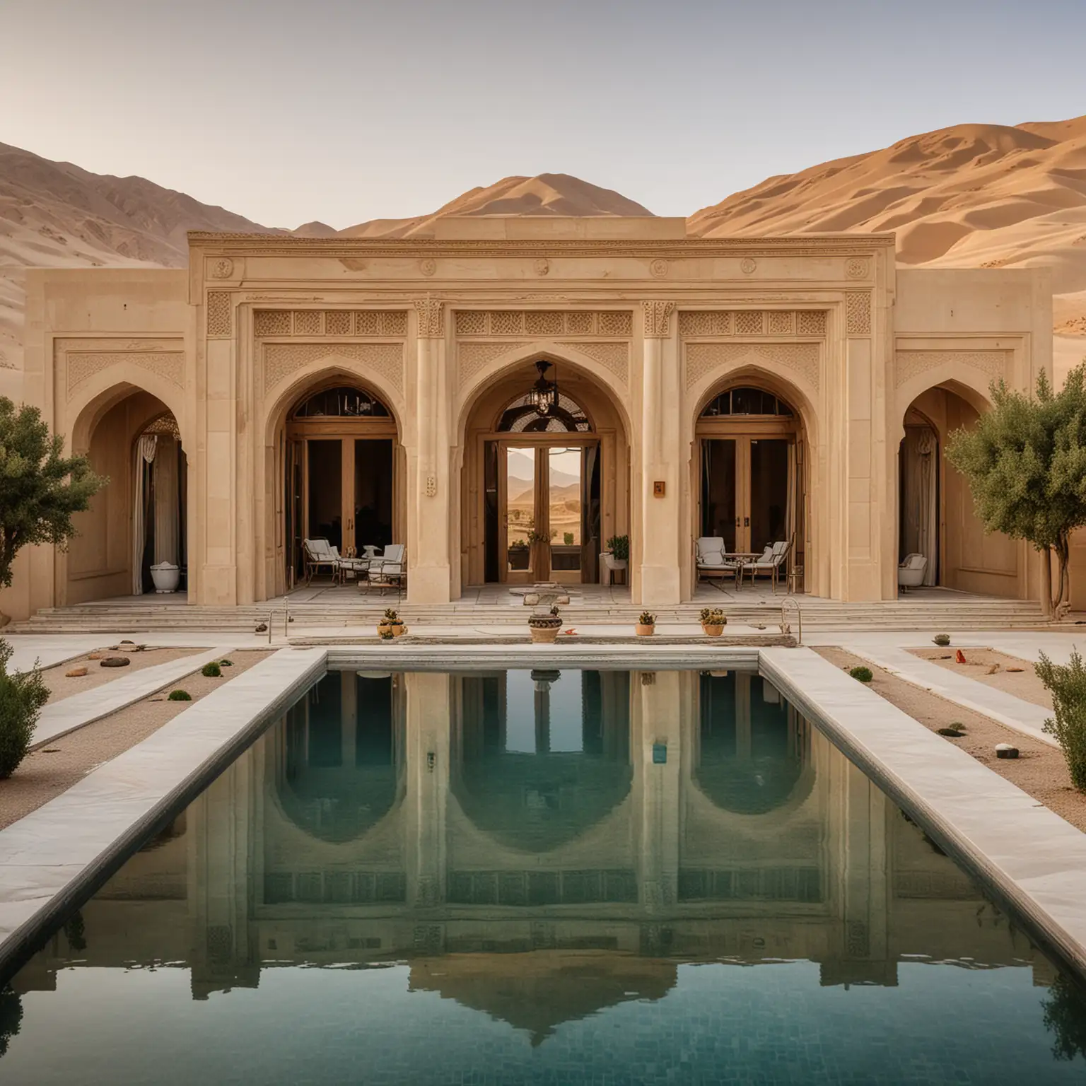 Neoclassical-Villa-Oasis-in-Lut-Desert