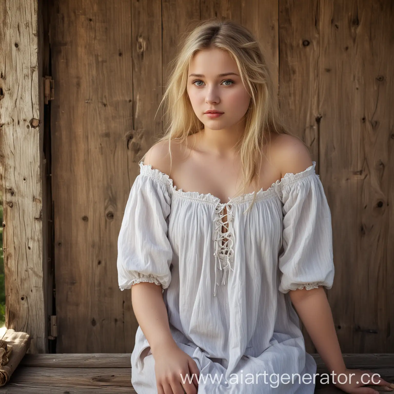 16YearOld-Russian-Village-Girl-in-Traditional-Peasant-Attire