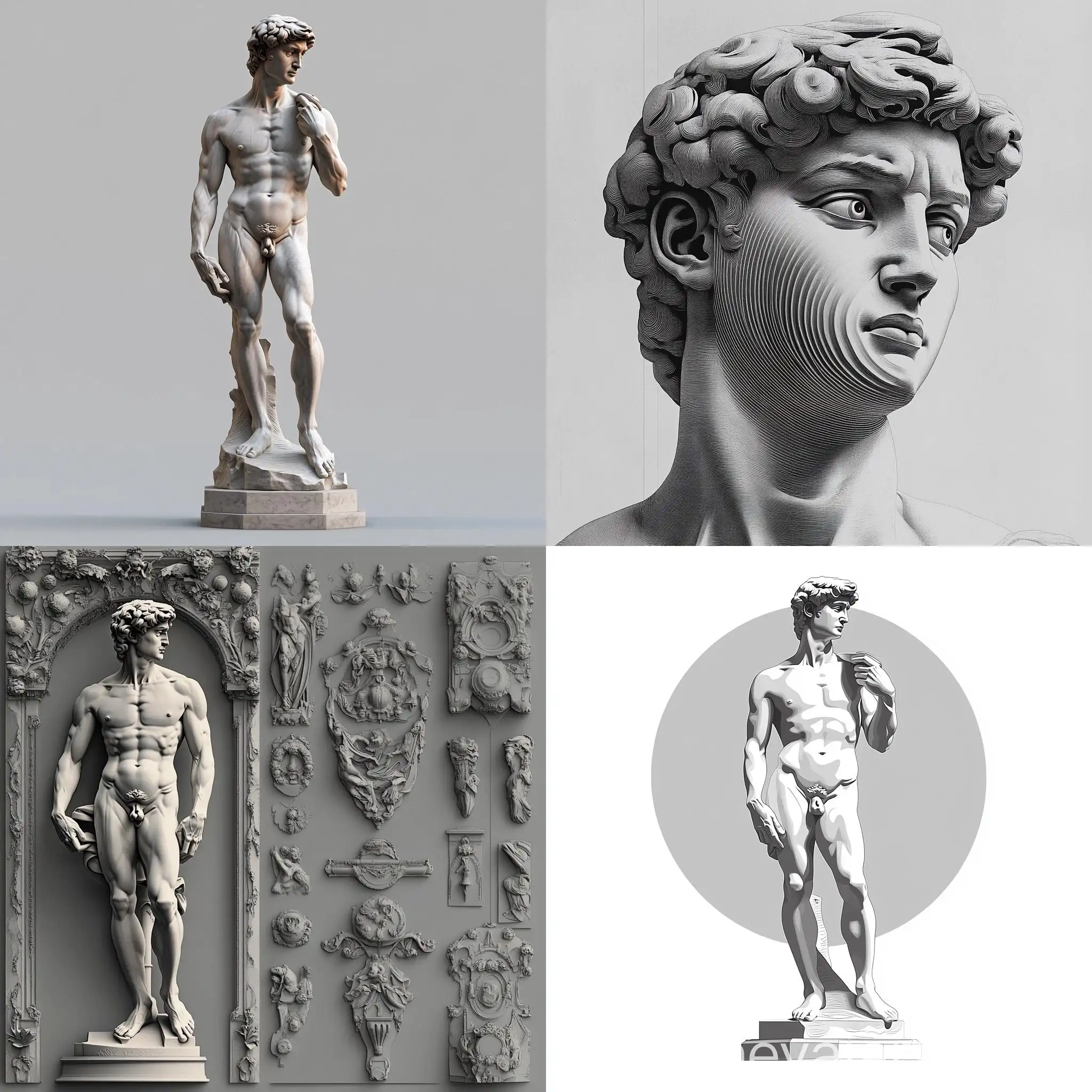 High-Renaissance-Graffiti-Art-with-David-Sculpture