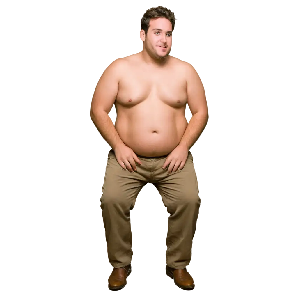 HighQuality-PNG-Image-of-a-Chubby-Man-with-His-Hand-on-His-Belly