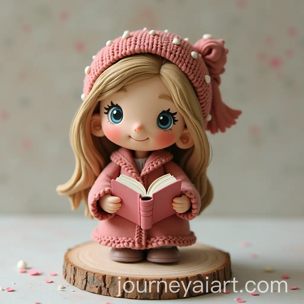 Clay-Sculpture-of-a-Girl-for-Book-Jacket-Design