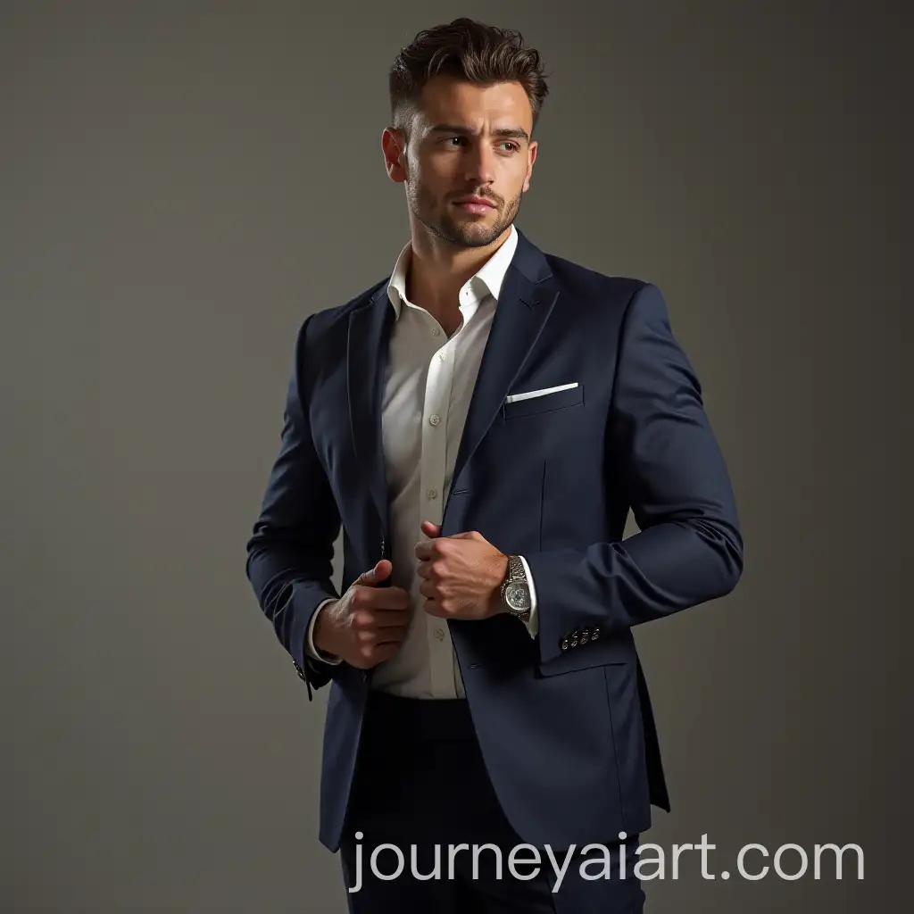 Athletic-Man-Dressing-in-a-Sporty-Outfit