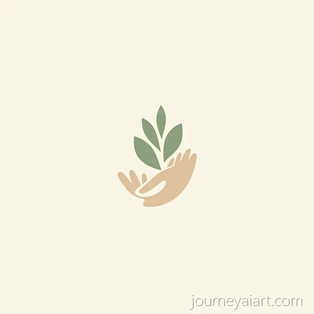 AI-Art-Prompt-ExpansionMinimalist-Natural-Care-Logo-with-Hands-and-Leaves-for-Handmade-Skincare-Brand