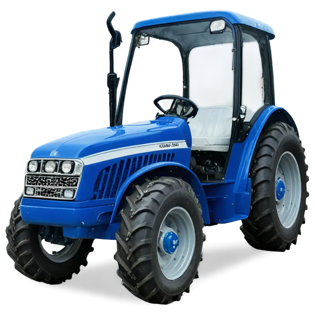 HighQuality-Blue-Mini-Tractor-PNG-Image-for-Versatile-Usage