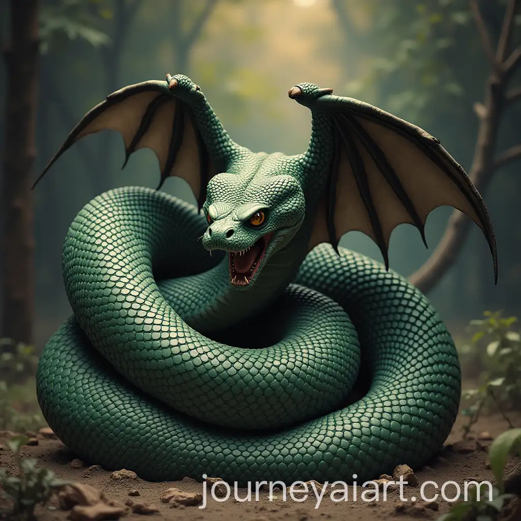 A-Serpentine-Encounter-Between-a-Snake-and-a-Bat