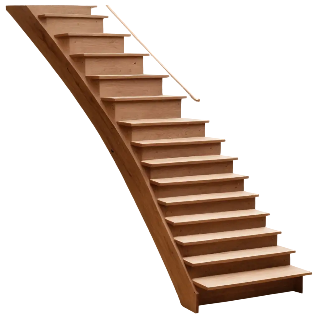 Stunning-Wooden-Staircase-with-3-Landings-HighQuality-PNG-for-Versatile-Use