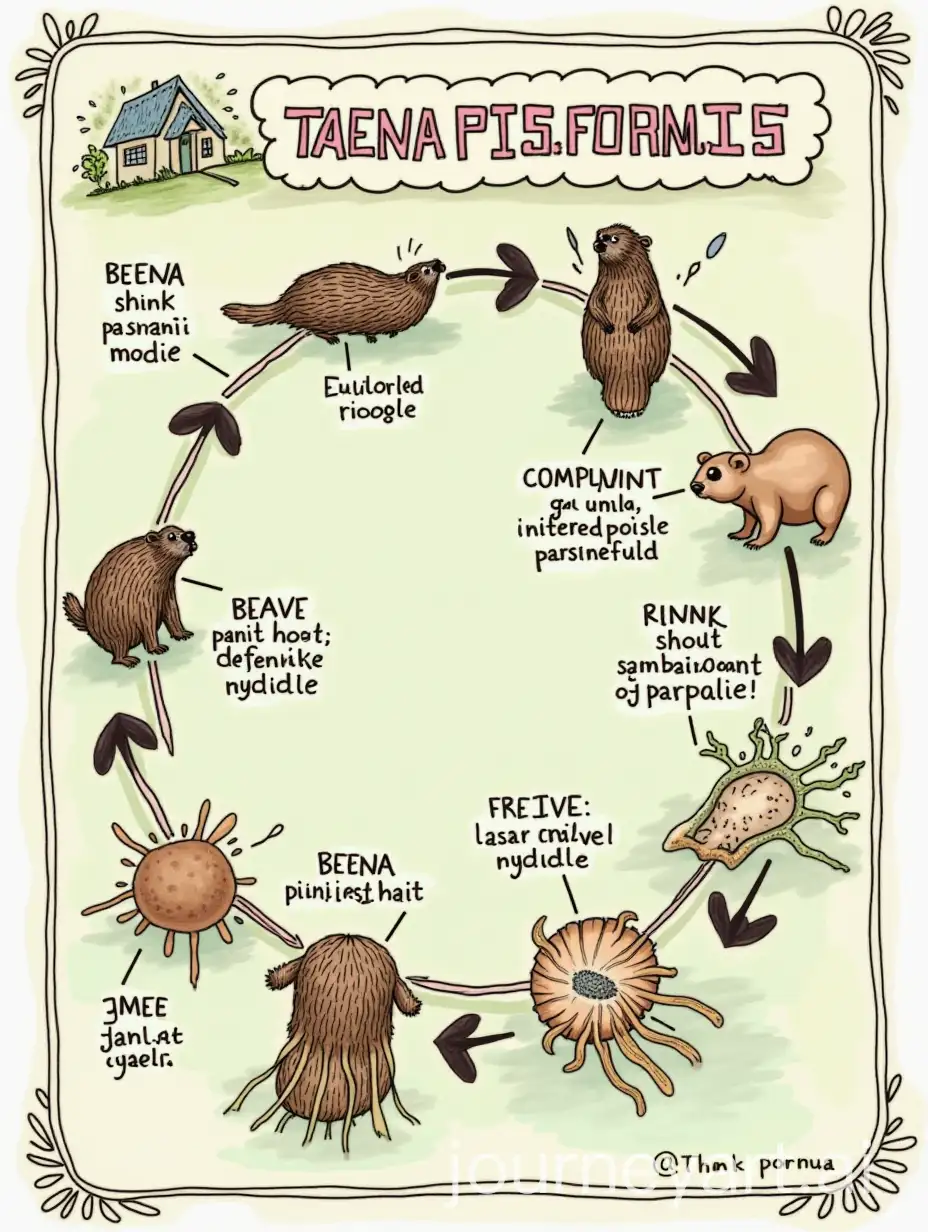 Understanding-the-Life-Cycle-of-Taenia-Pisiformis-in-Beavers-and-Definitive-Hosts