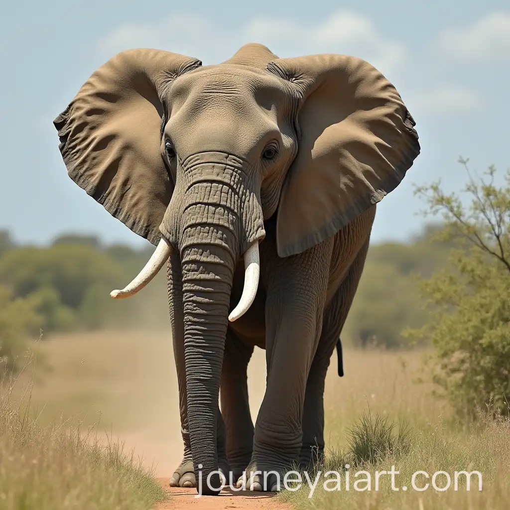 Majestic-Elephant-in-Natural-Habitat