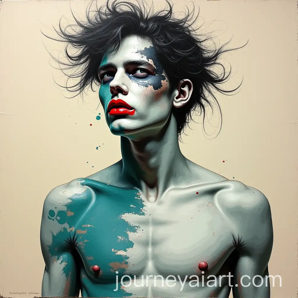 SemiAbstract-Male-Figure-with-Expressive-Brushstrokes-and-Red-Accents