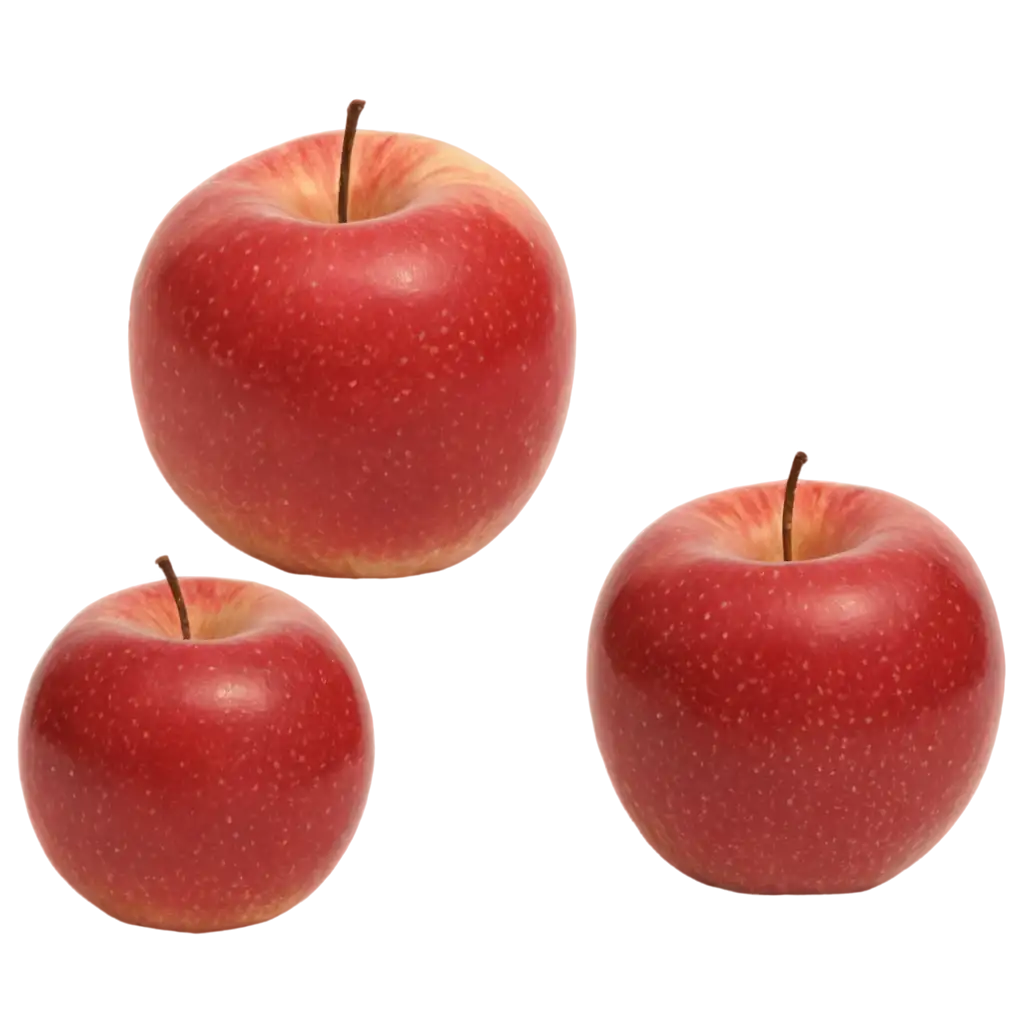 red apple