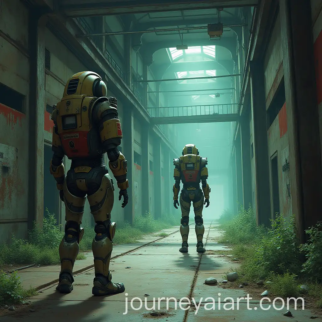 Leo-the-Robot-Warns-Rusty-at-Their-Refuge-in-Aether