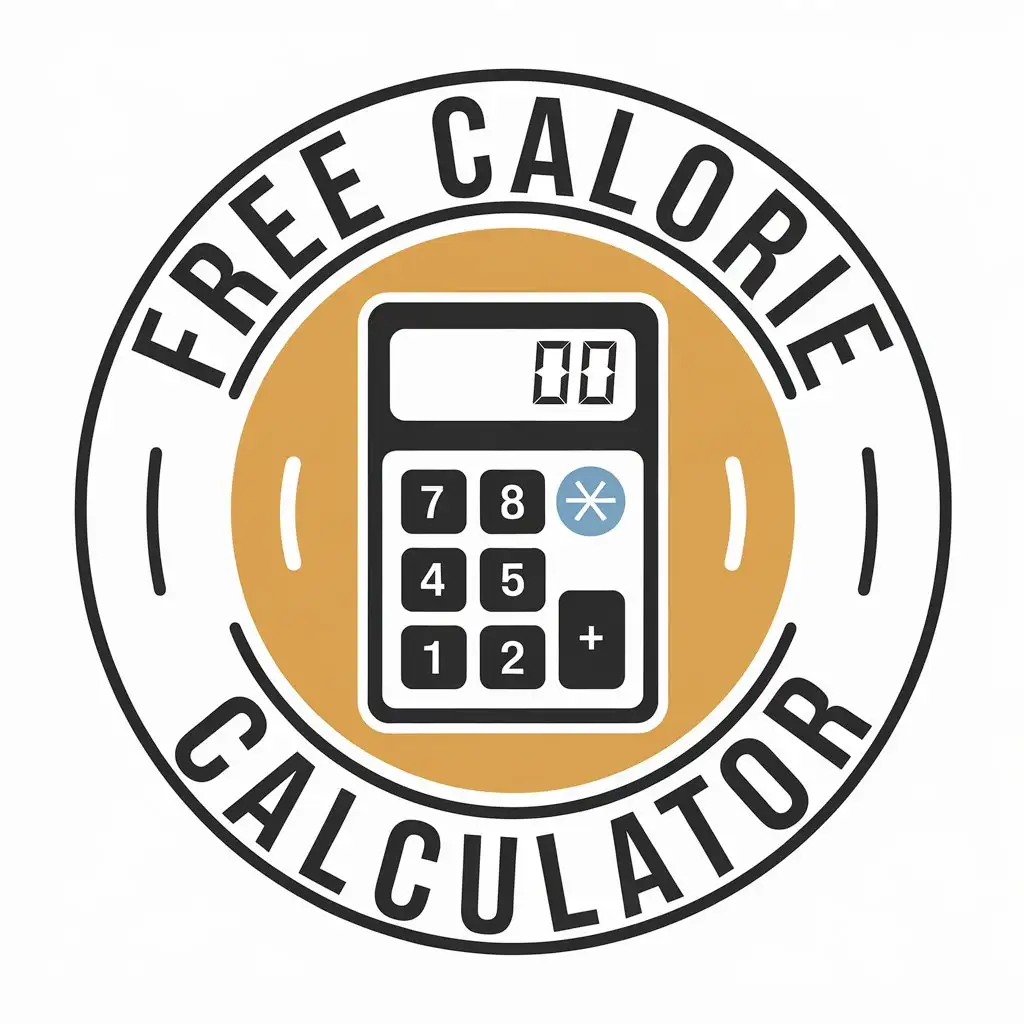 LOGO Design for Free Calorie Calculator Calculator Symbol with Moderate Education Industry Theme