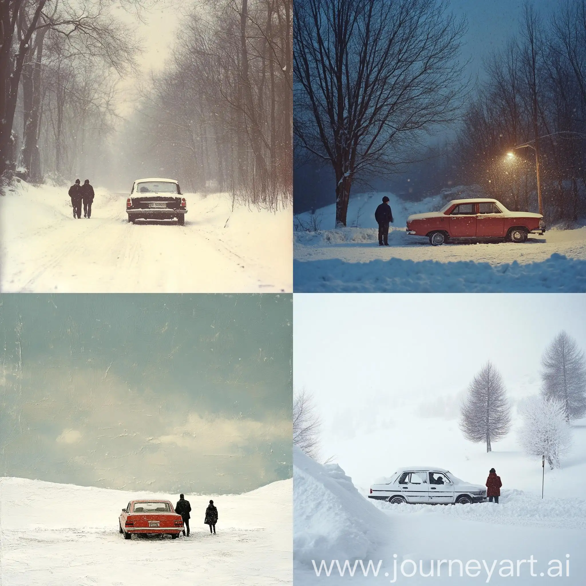 Car-in-Snow-with-Two-People