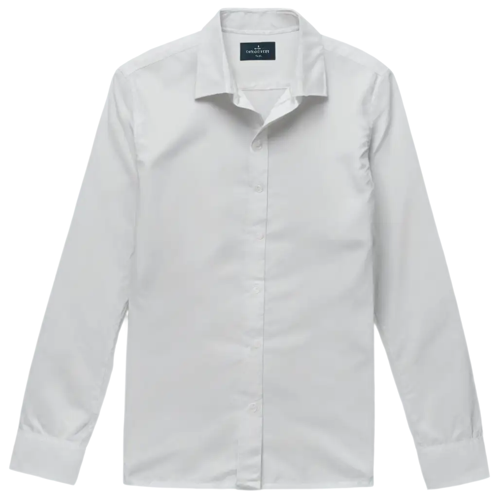 HighQuality-White-Shirt-PNG-for-Versatile-Design-Use