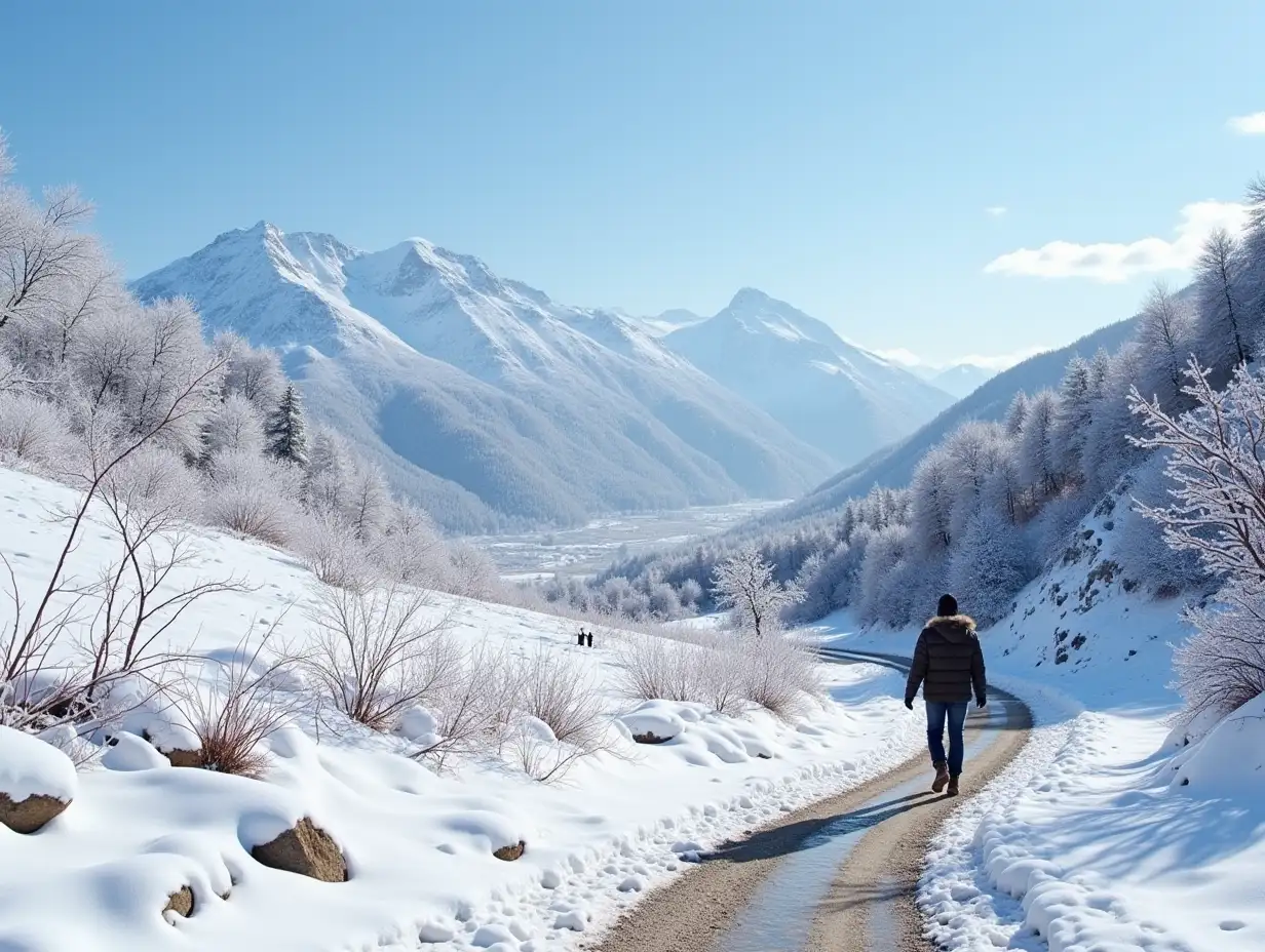 Simurg Winter Valley