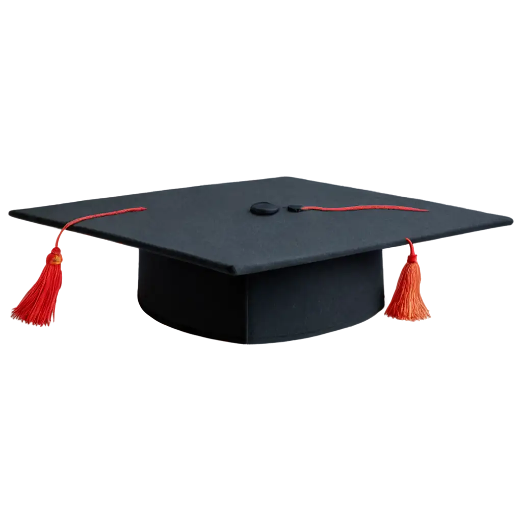 HighQuality-PNG-Image-of-a-School-Model-with-Black-Hat-for-Versatile-Applications