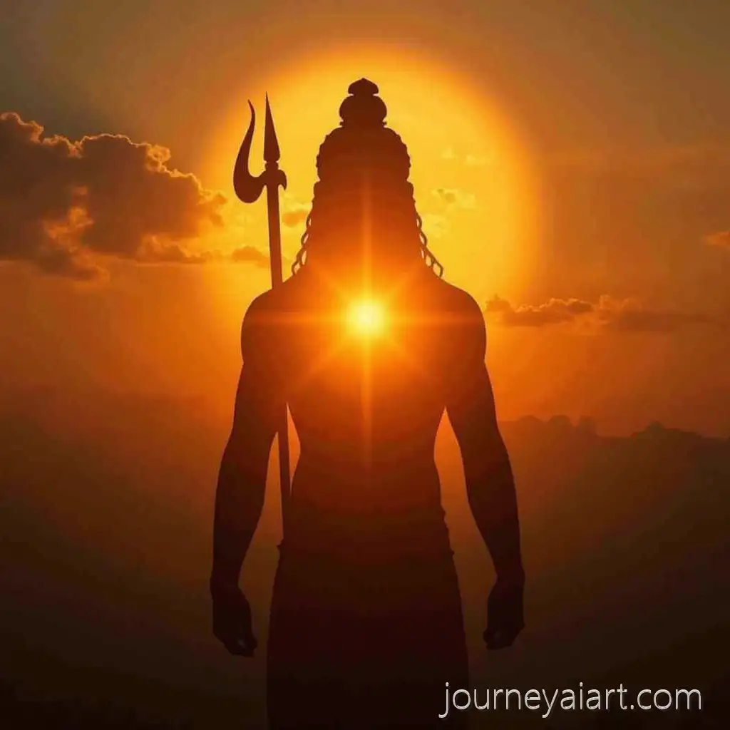 LordLord-Rama-at-Sunset-Rama-Double-Exposure-at-Sunset-with-Divine-Rays-and-Vanara-Allies