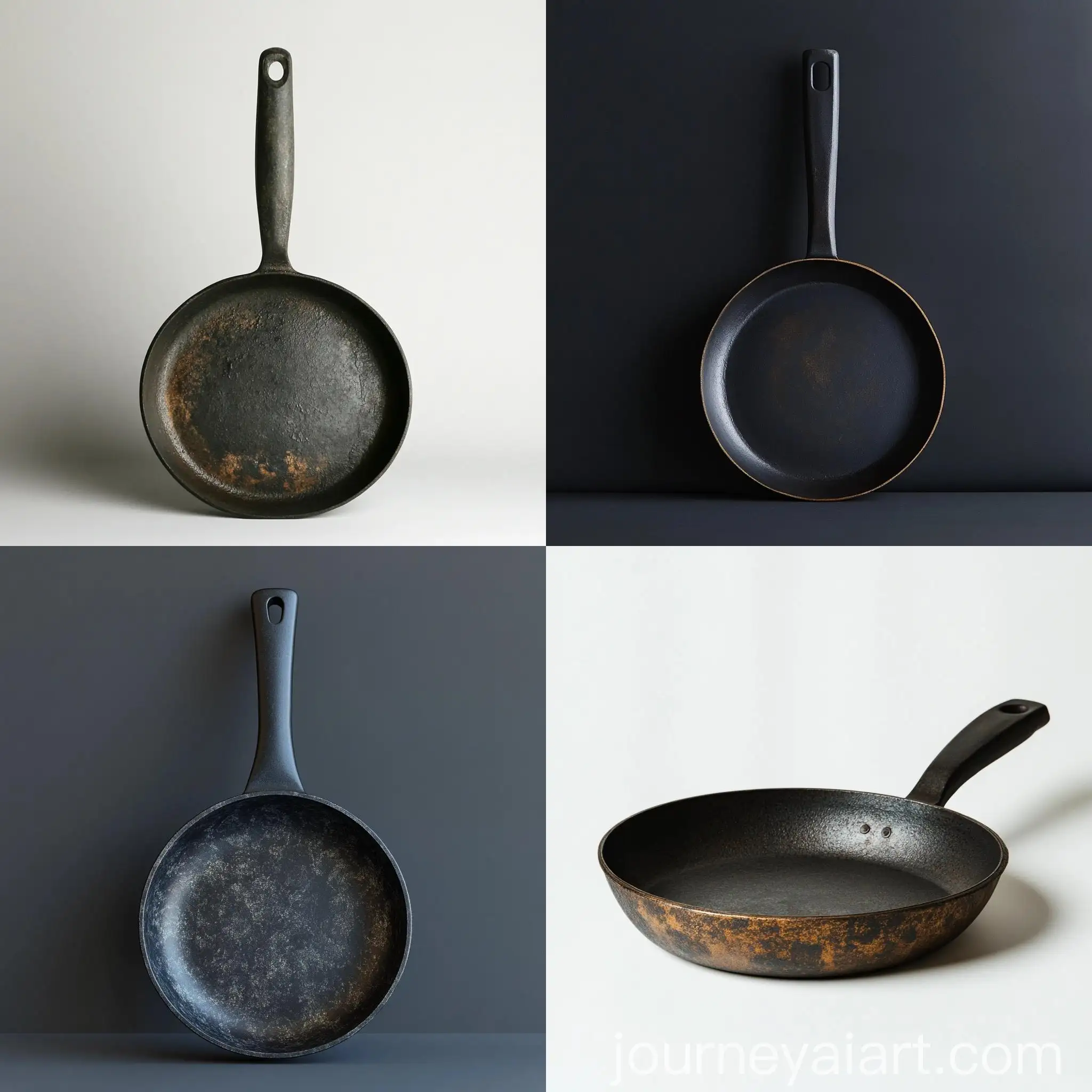 Frying-Pan-Shaped-Like-a-Puck-for-Creative-Cooking-Enthusiasts
