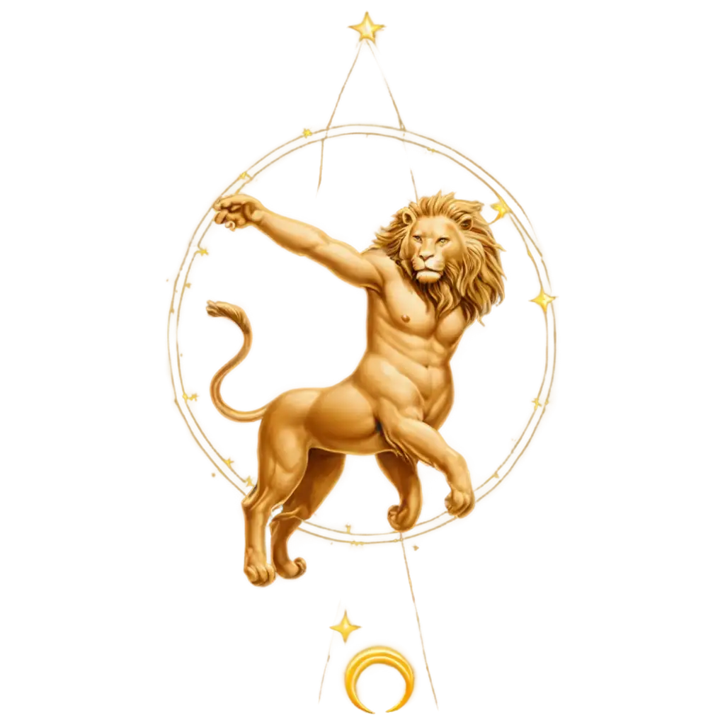 Leo-Zodiac-Sign-PNG-Image-HighQuality-and-Versatile-Design-for-Creative-Projects