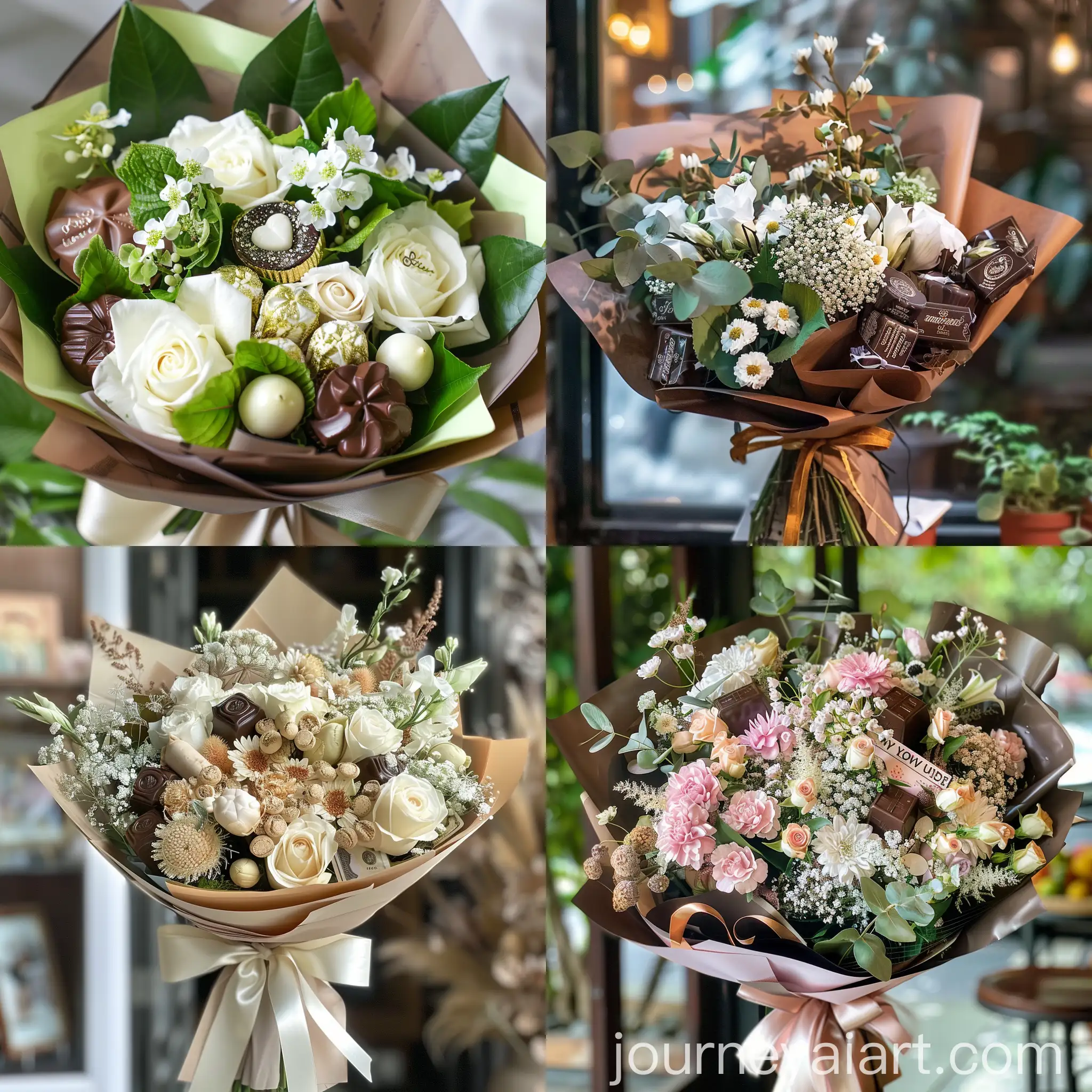 Romantic-Jasmine-Bouquet-with-SilverQueen-Chocolate-and-Love-Message