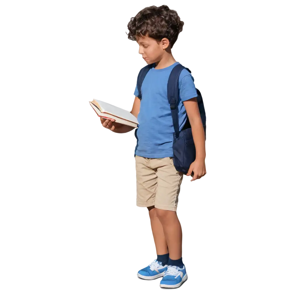 Standing-Boy-with-Book-PNG-Enhance-Your-Creative-Projects-with-HighQuality-Imagery