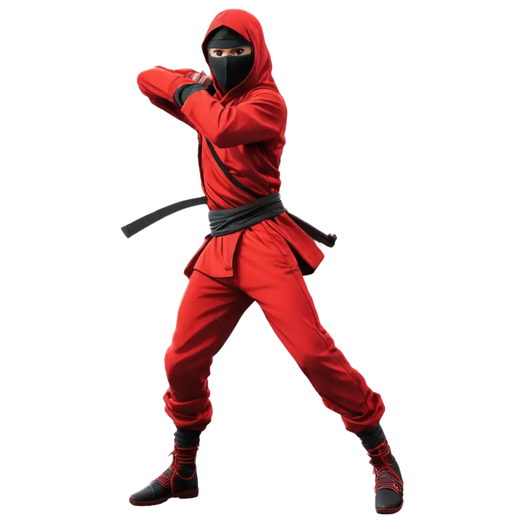 Red-Ninja-Anime-Style-PNG-Image-Dynamic-Illustration-of-a-Stealthy-Warrior