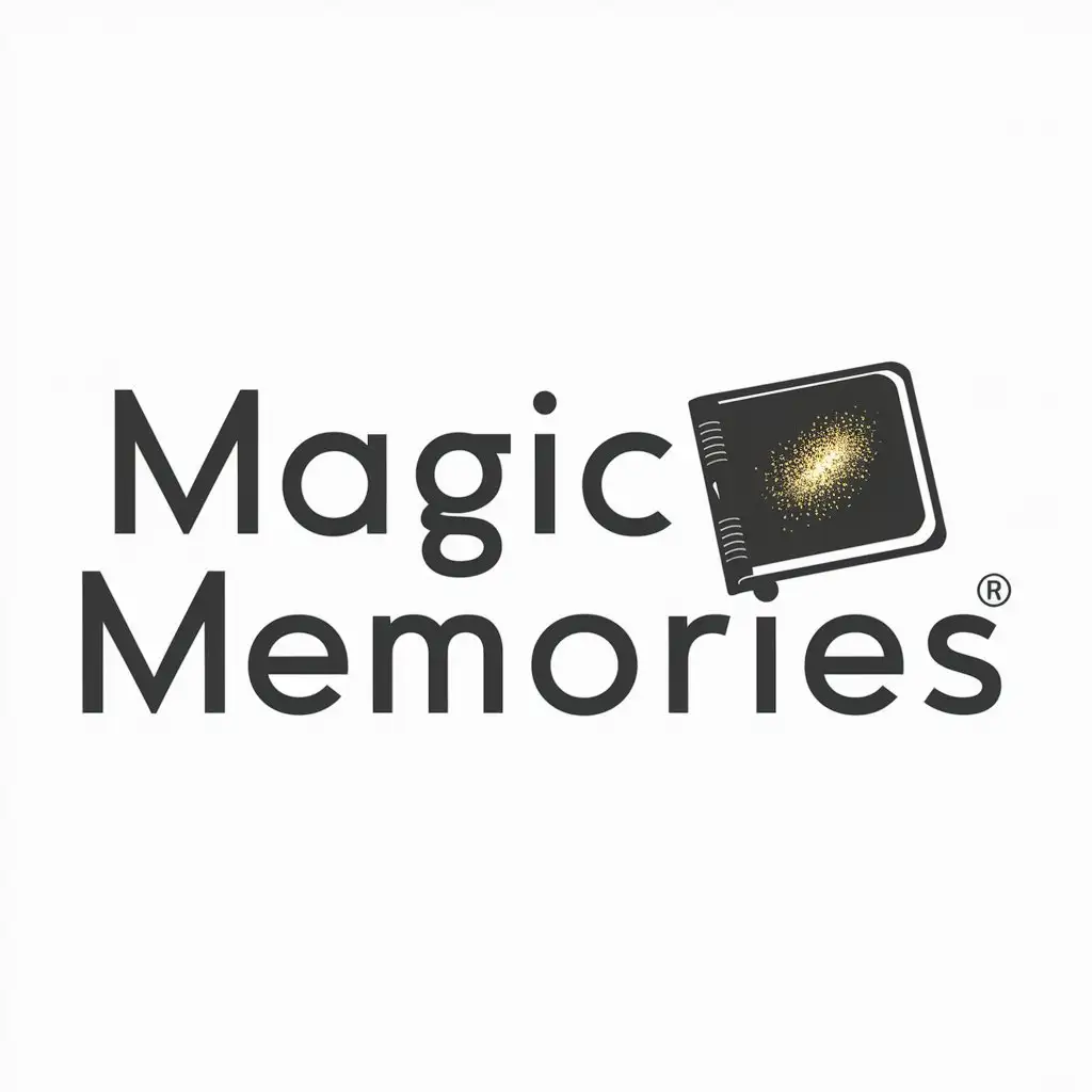 LOGO-Design-For-Magic-Memories-Photo-Album-Theme-in-Retail-Industry