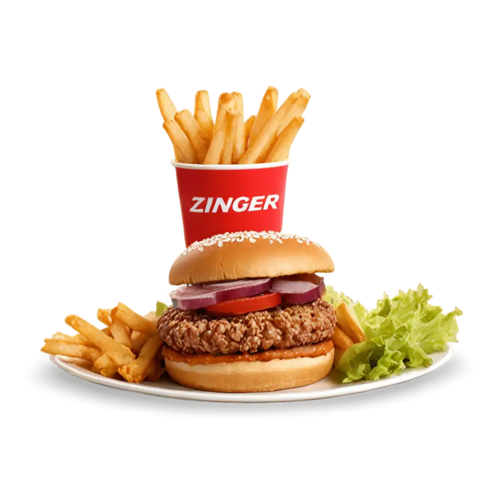 Delicious-Zinger-Burger-PNG-Image-for-HighQuality-Visual-Content