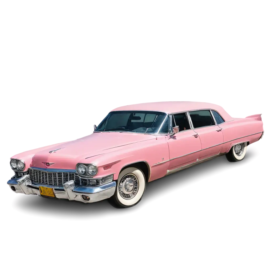 Vintage-Pink-Cadillac-Car-PNG-Image-for-Creative-Use