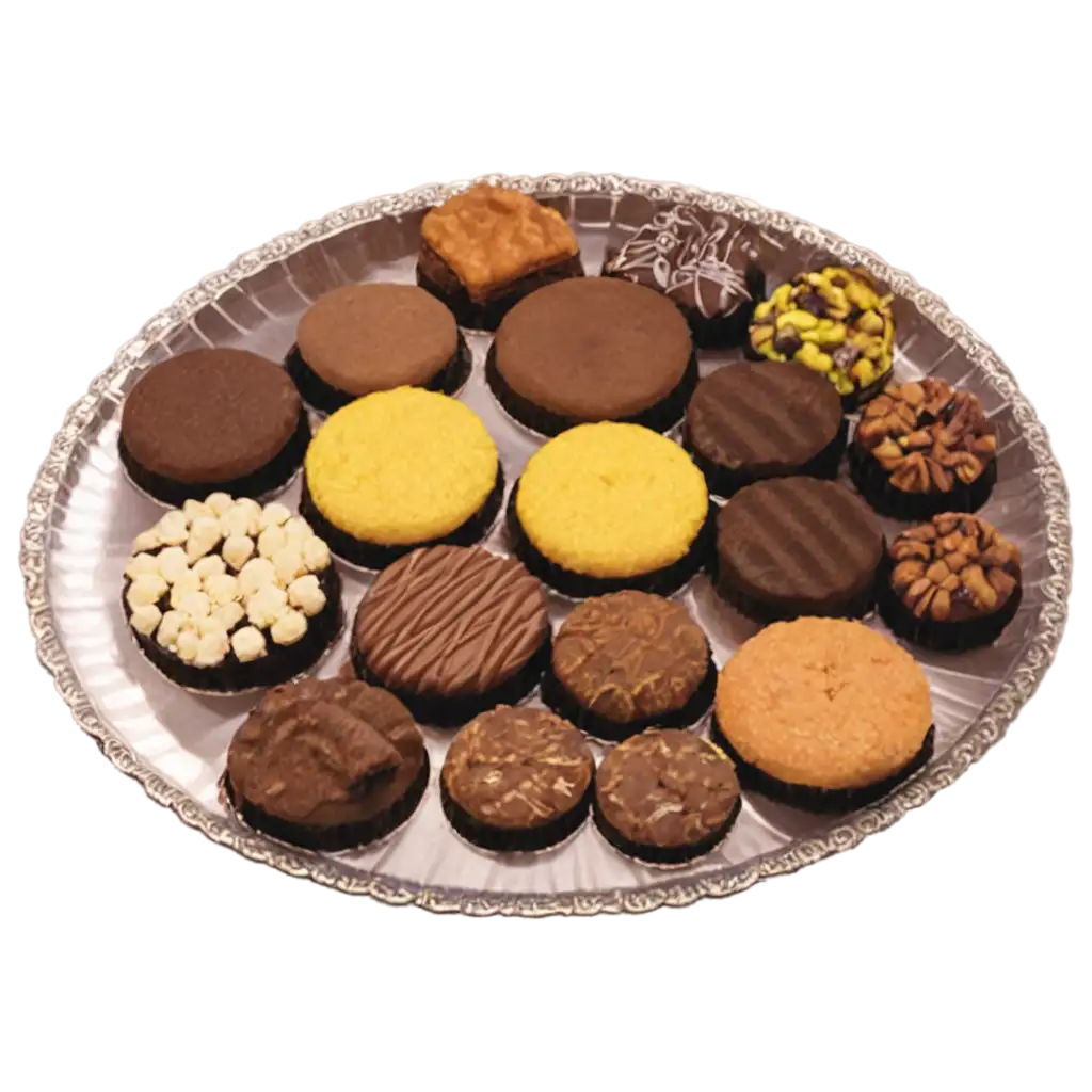 Sweets-Tray-PNG-Image-HighQuality-Versatile-for-Various-Applications