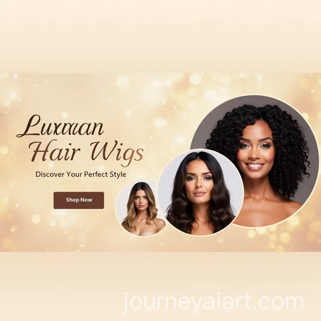 Elegant-Luxury-Hair-Wigs-Banner-Featuring-Diverse-Styles