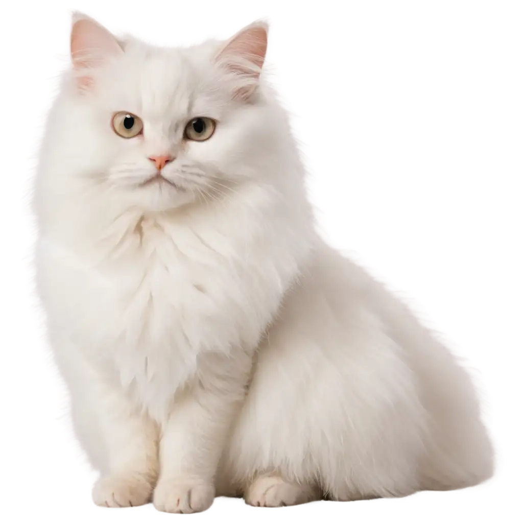 Fluffy-White-Cat-PNG-Image-for-Creative-Projects-and-Web-Use