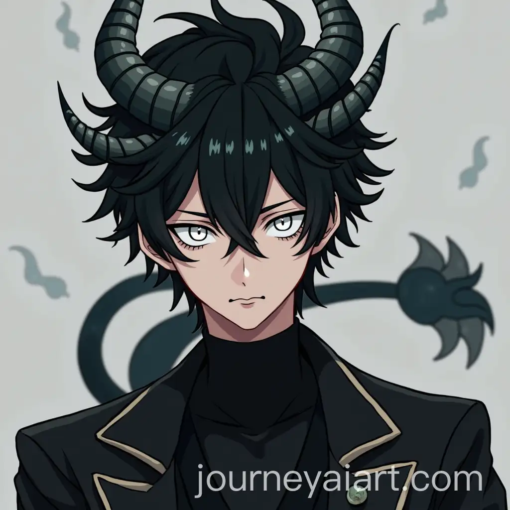 BlackHaired-Male-with-Dragon-Horns-and-Tails-and-White-Eyes