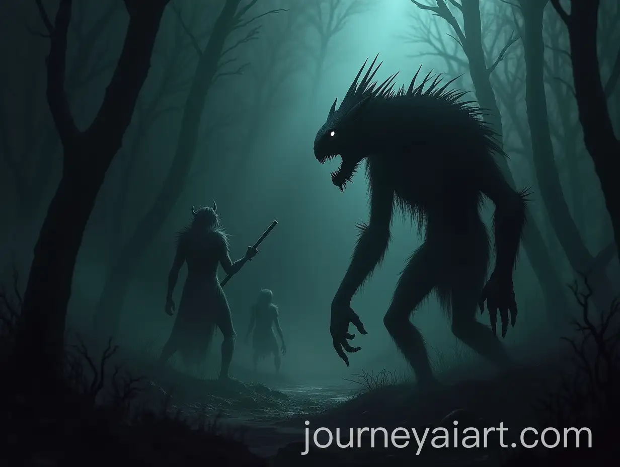 Mysterious-Monster-Creatures-in-the-Dark