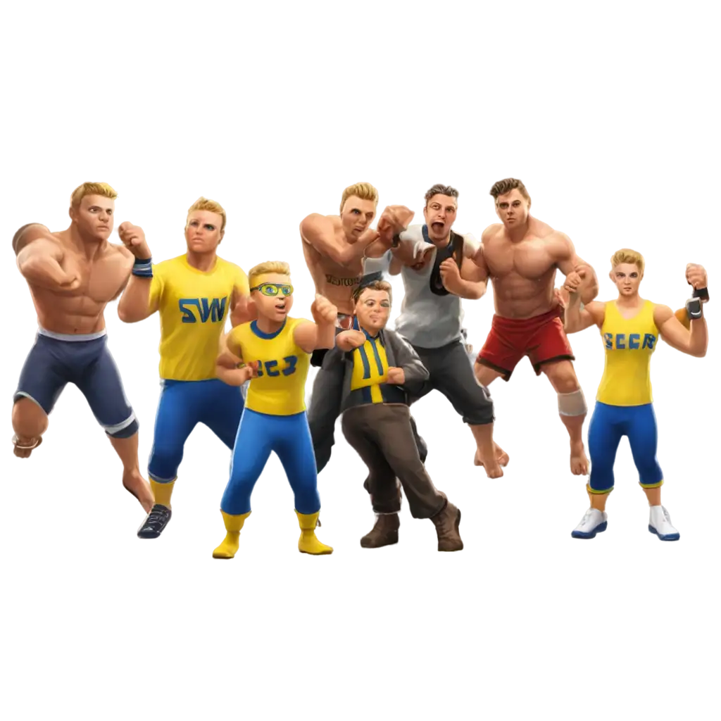 Sweden-Brawlers-PNG-Image-HighQuality-Digital-Art-for-Creative-Use