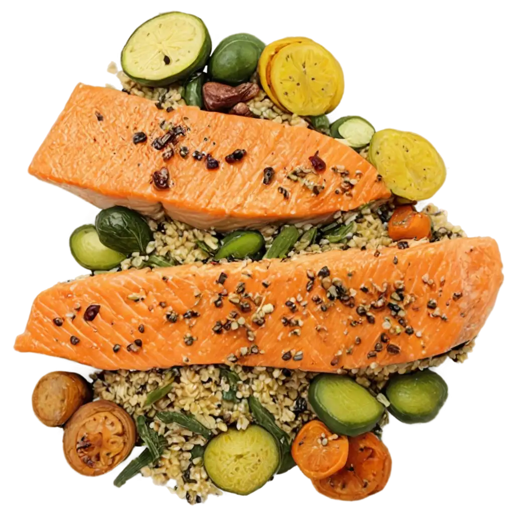 Grilled-Salmon-with-Quinoa-and-Roasted-Vegetables-PNG-Image-Fresh-and-Nutritious-Culinary-Delight