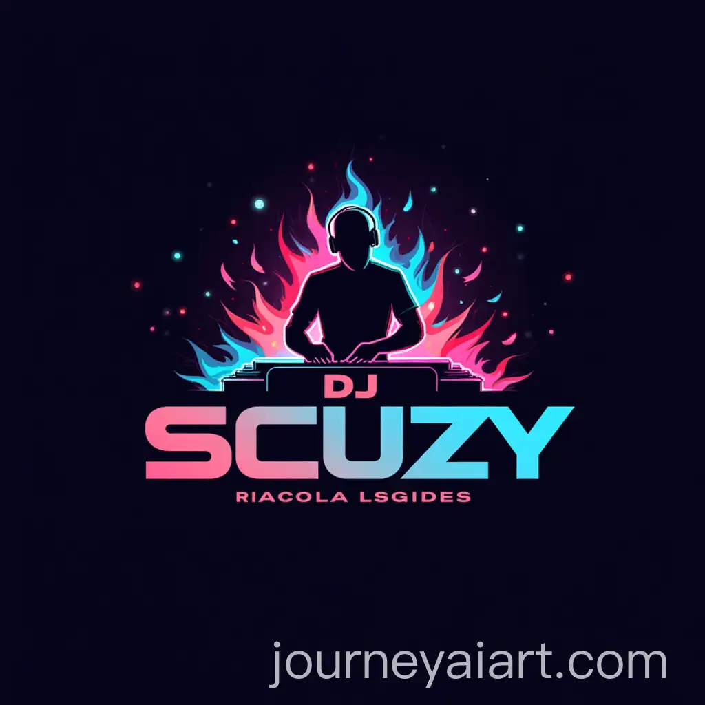 Vibrant-and-Modern-DJ-SCUZY-Logo-Design-with-a-Perfect-11-Aspect-Ratio
