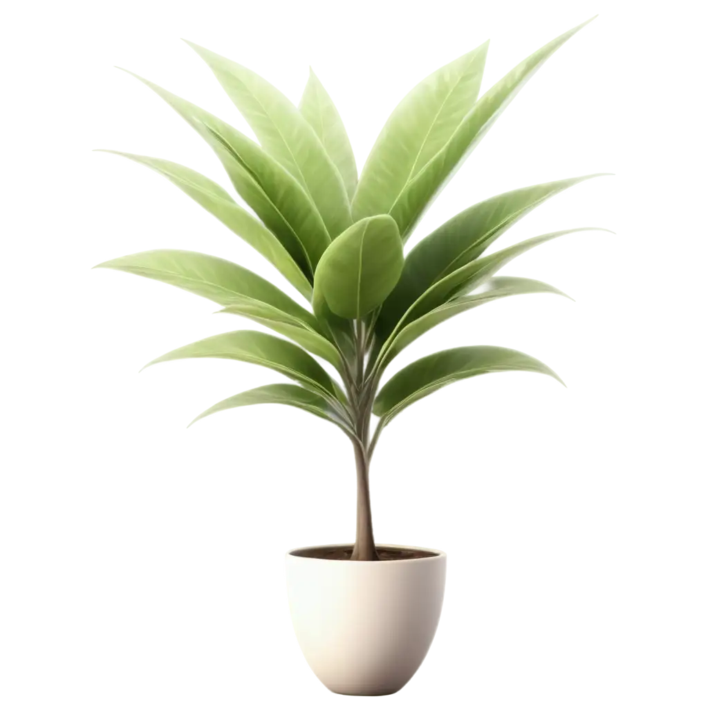 HighResolution-PNG-Image-of-a-Big-Houseplant-Photorealistic-Octane-Render-for-Clarity-and-Detail