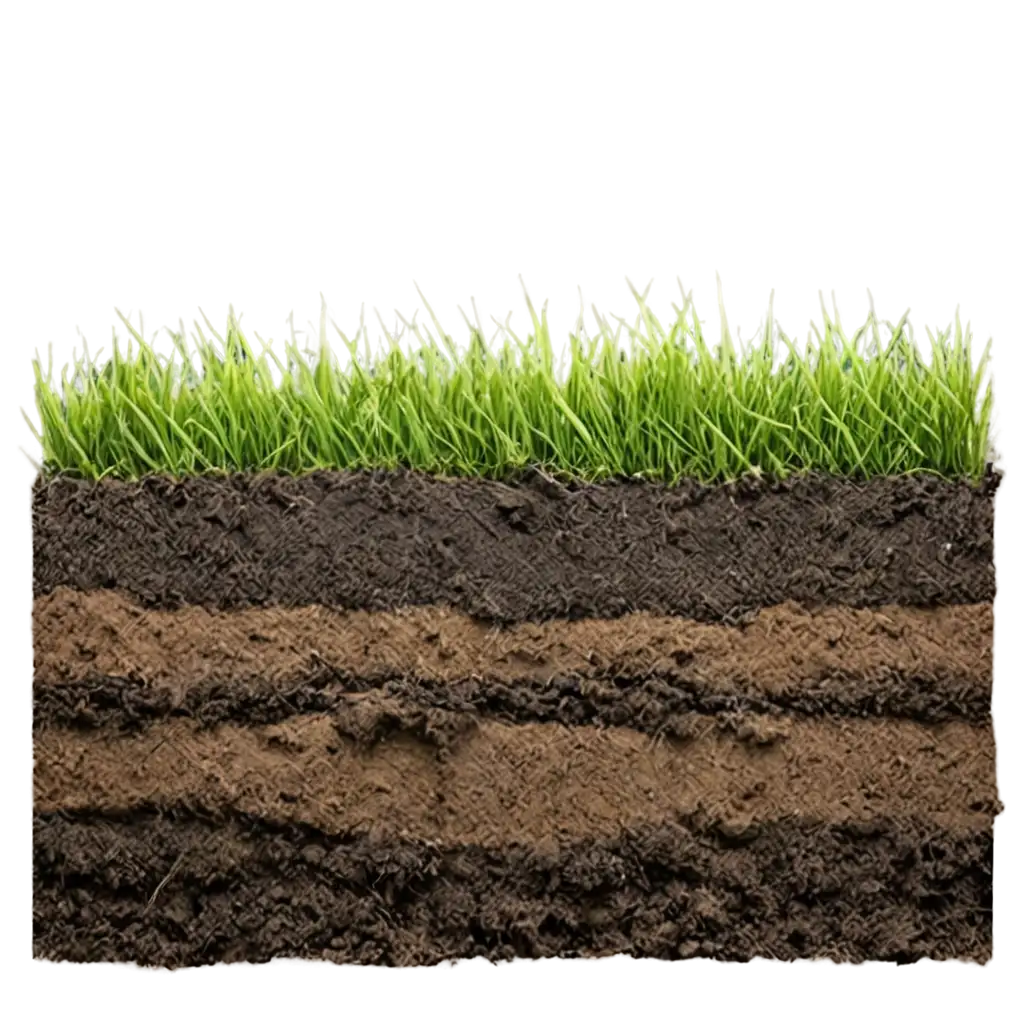 Enhanced-Soil-Layer-with-Lush-Grass-PNG-Image-Environmental-Illustration