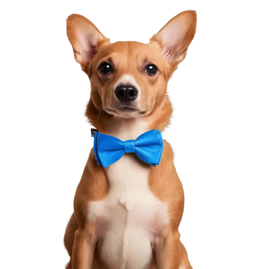 Adorable-Dog-Wearing-Bow-Tie-HighQuality-PNG-Image-for-Versatile-Use