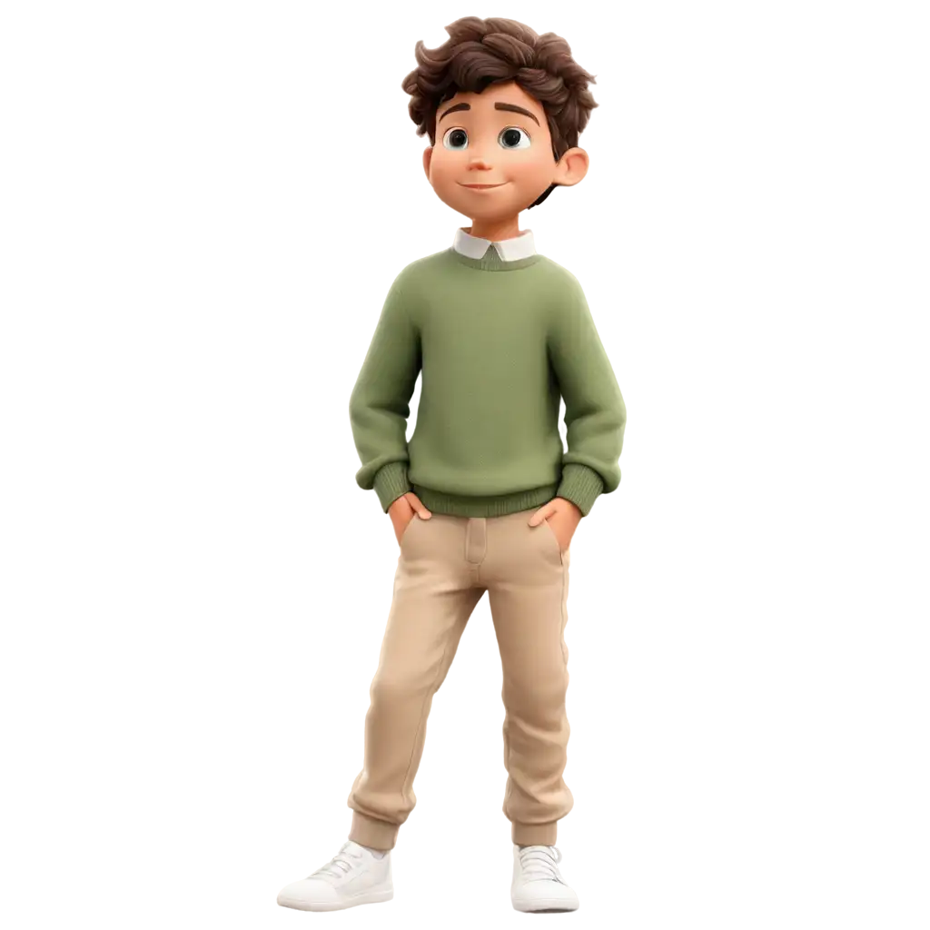 Cartoon-Boy-in-Wool-Sweater-and-Trousers-PNG-Image-Cozy-and-Stylish-Illustration