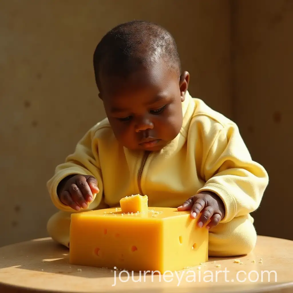 Kanye-West-Babysitting-a-Block-of-Cheese