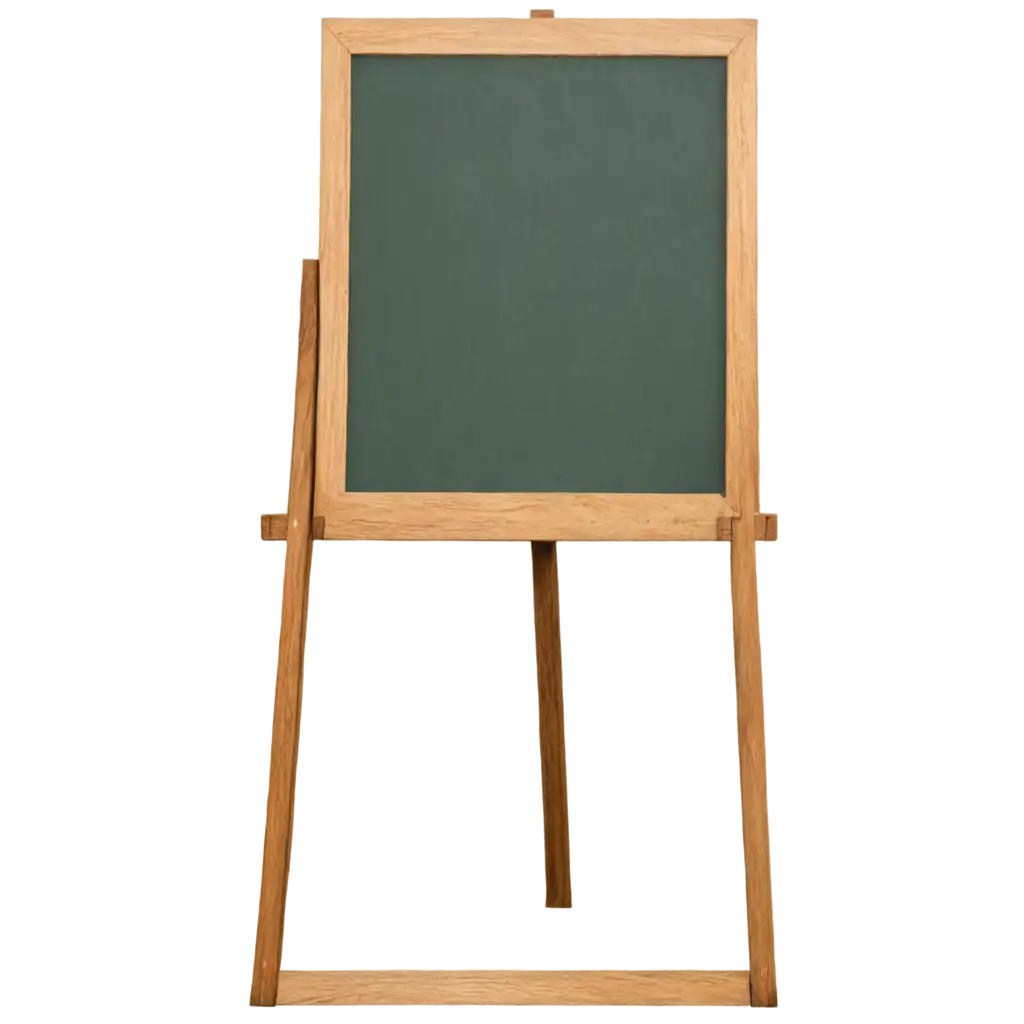 HighQuality-PNG-of-a-Blackboard-with-Wooden-Border-for-Versatile-Use