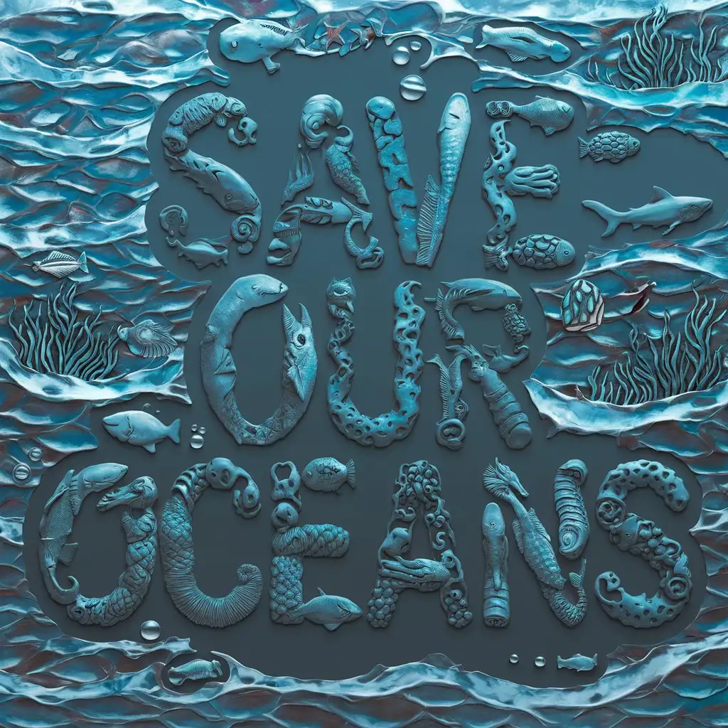 Save-Our-Oceans-Typography-Art-with-Bold-Organic-Design