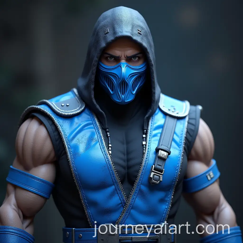 High-Detail-AI-Art-Prompt-Expansion3D-Model-of-SubZero-from-Mortal-Kombat-for-Resin-Printing