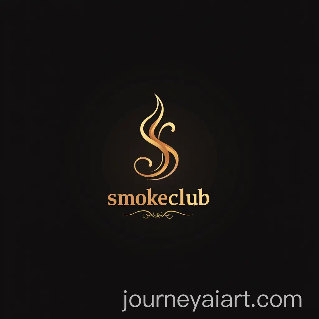 Elegant-SmokeClub-Logo-Design